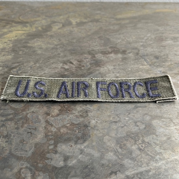 U.S. AIR FORCE embroidered tape patch - Vintage - Picture 7 of 10